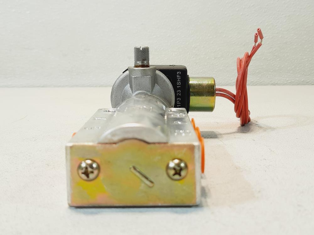 Parker Skinner 4 Way 2 Position 1/4" Solenoid Valve 73419AN2NNM0N0H111P3