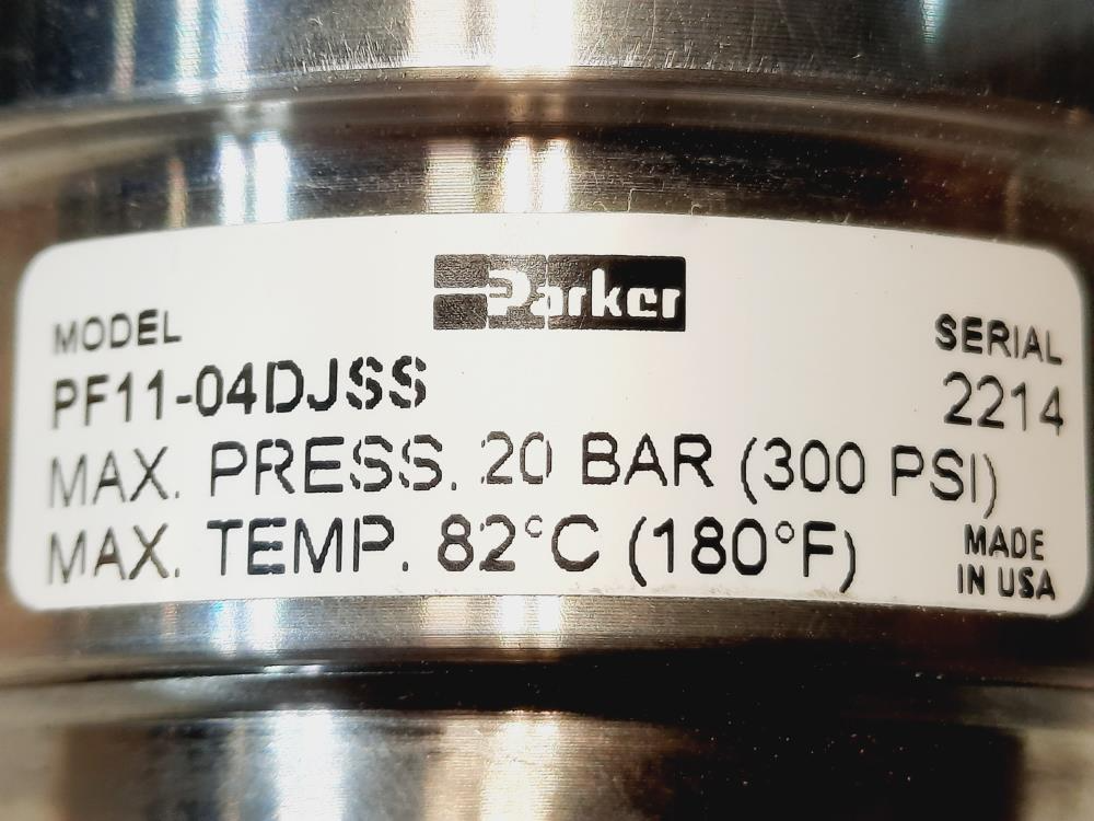 Parker PF11-04DJSS Coalescer Filter