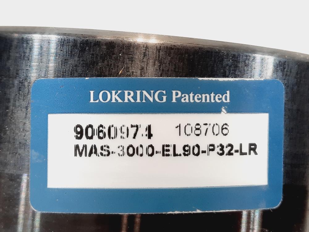 LOKRING 90° Elbow  MAS-3000-EL90-P32, 90° ELBOW