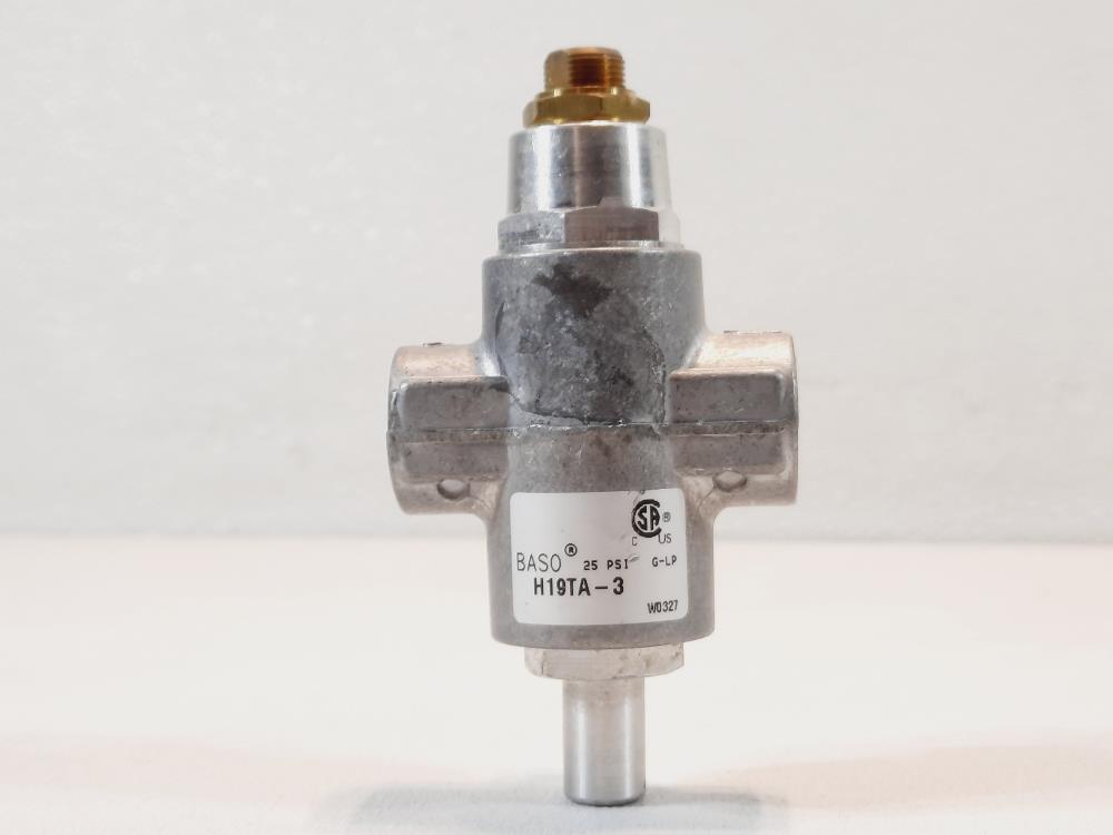 BASO H19TA3 1/4" Automatic Shutoff High Pressure Pilot Gas Valve