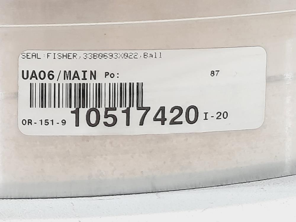 Fisher 33B0693X022 Ball Seal