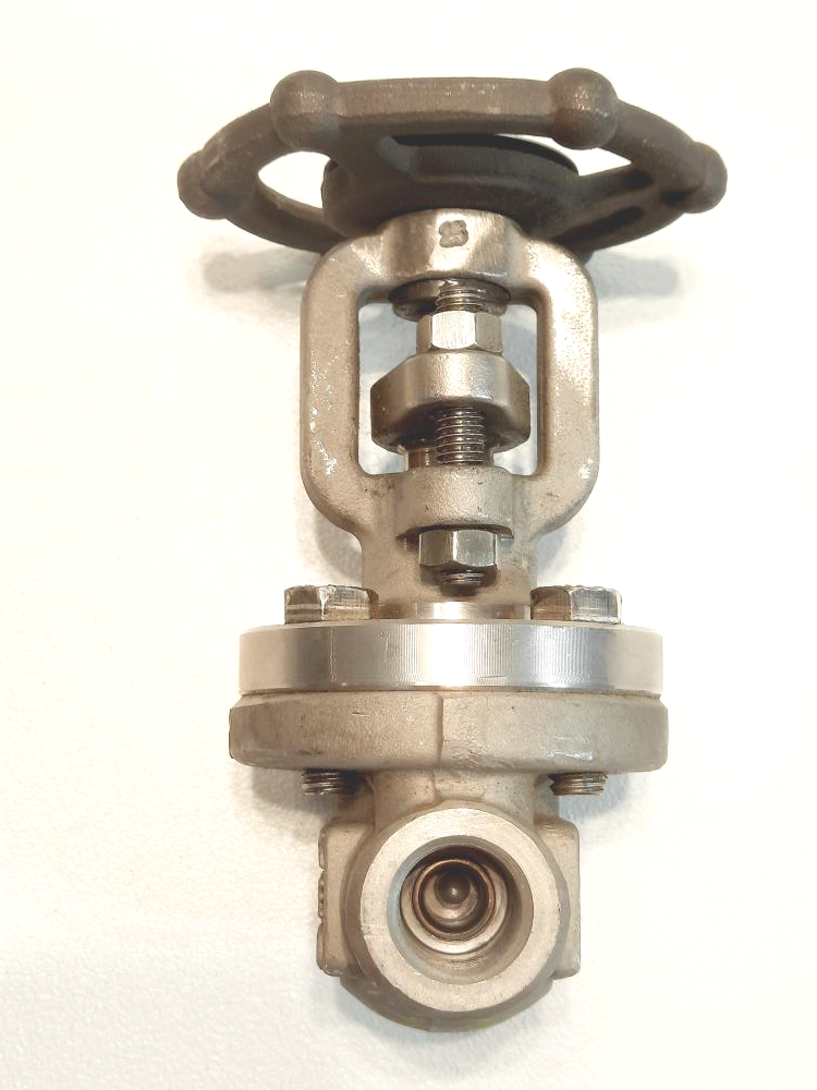 Bonney Forge 1/2" Threaded X 1/2" Socket Weld 316 Stainless Steel Gate Valve 