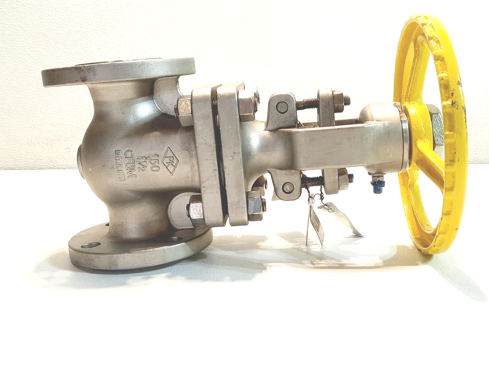 PK Valve 1-1/2" 150# CF8M Flanged Gate Valve Fig # 150RF 10SL-TFE