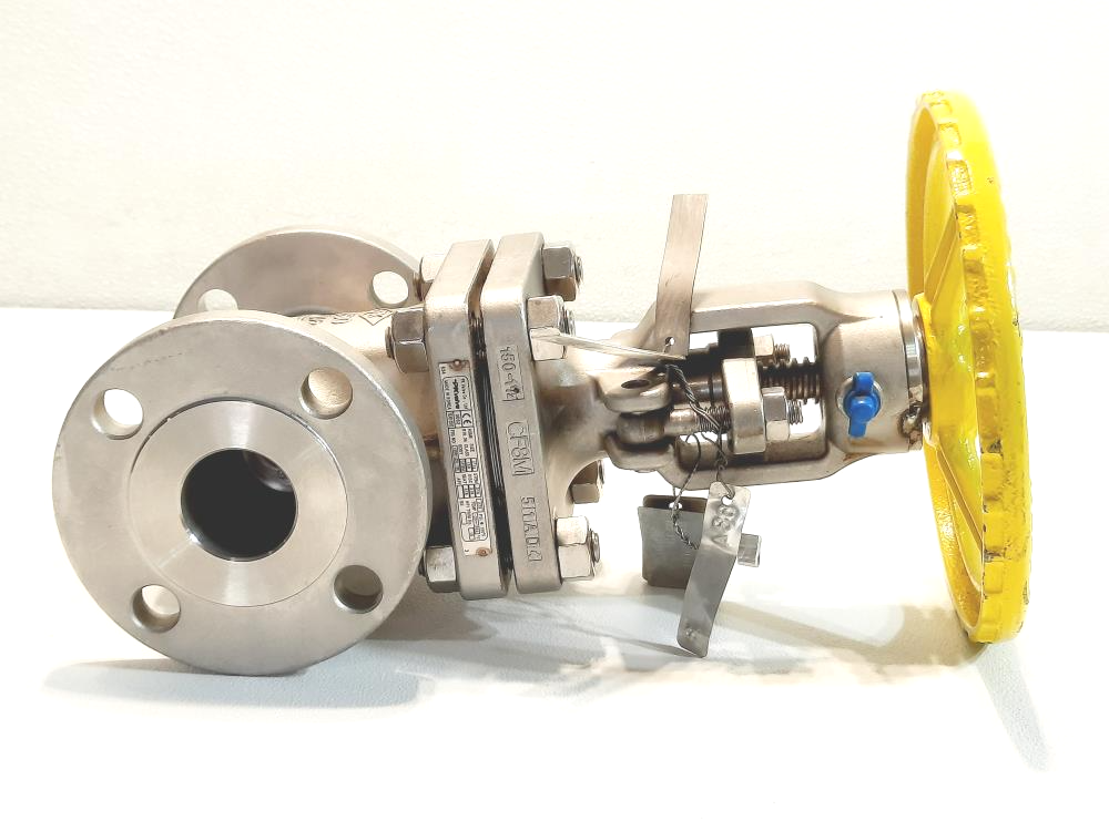 PK Valve 1-1/2" 150# CF8M Flanged Gate Valve Fig # 150RF 10SL-TFE