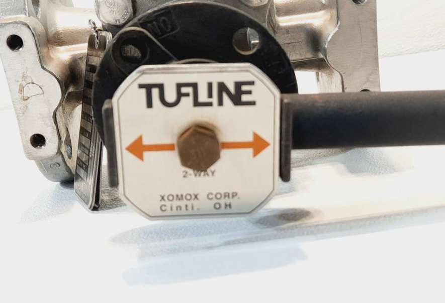 Xomox Tufline 1-1/2" 150# CF8M RF Flanged Plug Valve 