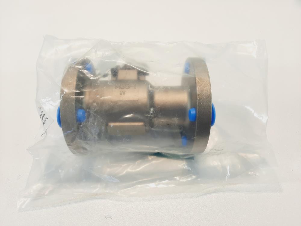 Jamesbury 1-1/2" 150# RF Flanged Ball Valve