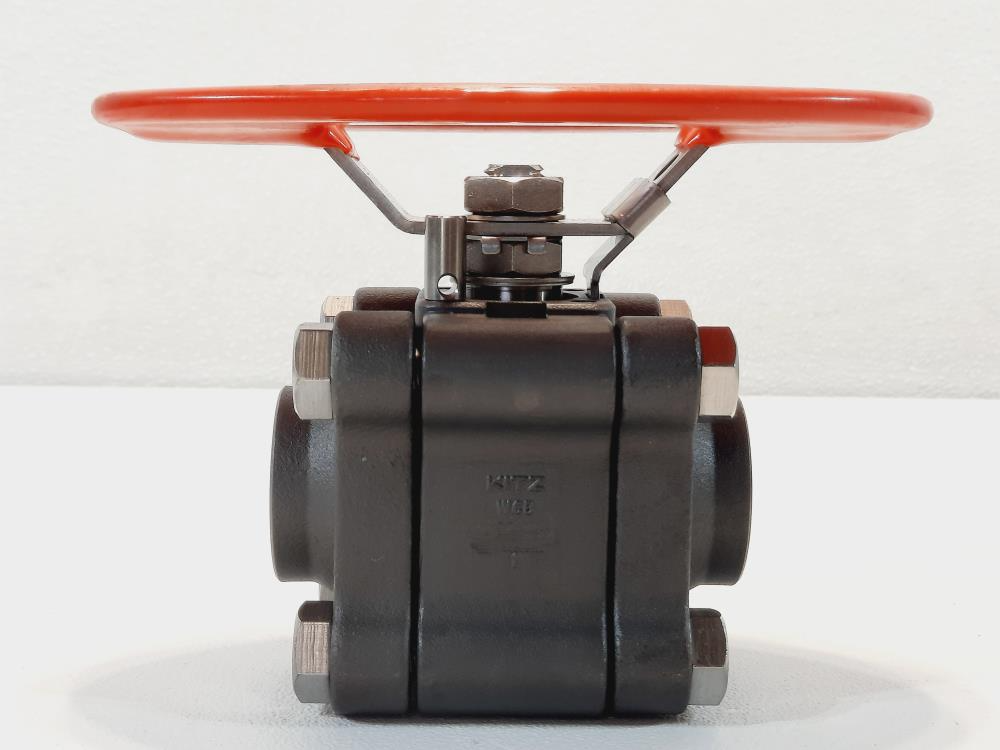 Kitz 1" 1500 WOG NPT 3 PC WCB Full Port Ball Valve 