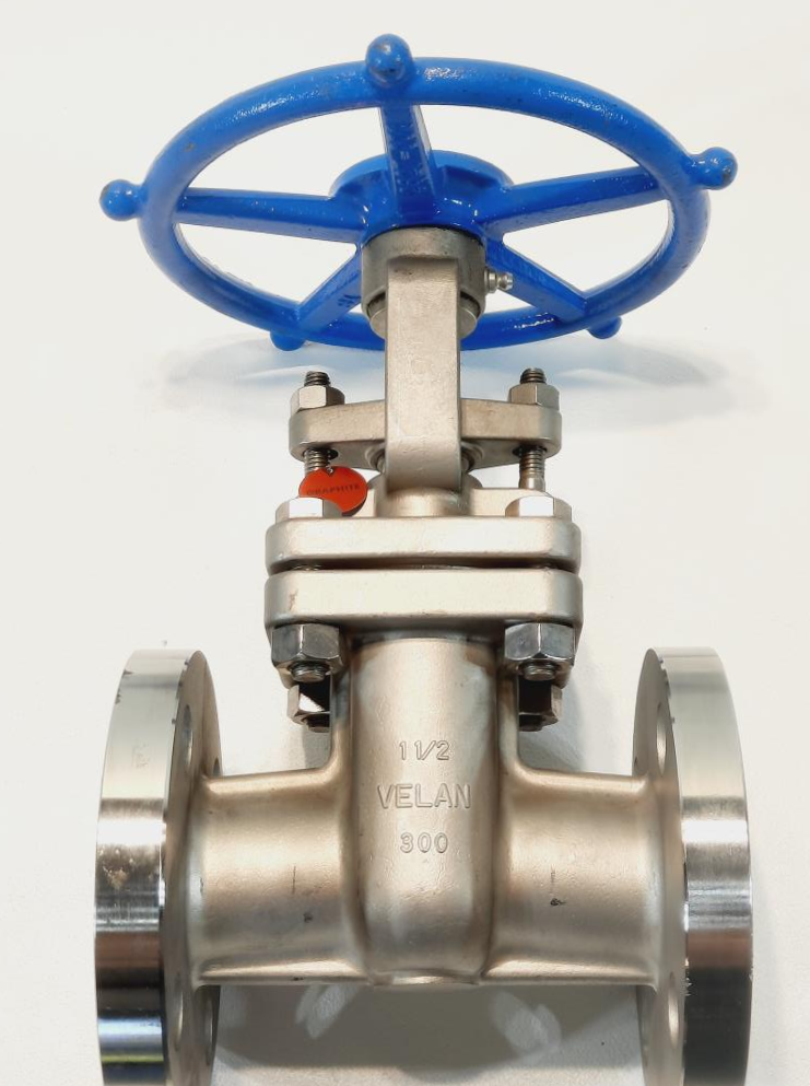 Velan 1-1/2" 300# CF8M RF Flanged Gate Valve