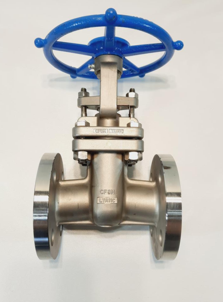 Velan 1-1/2" 300# CF8M RF Flanged Gate Valve