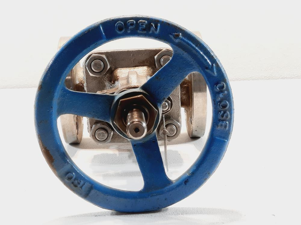 OIC 1-1/2"  150# CF8M Gate Valve Fig #: S151-T