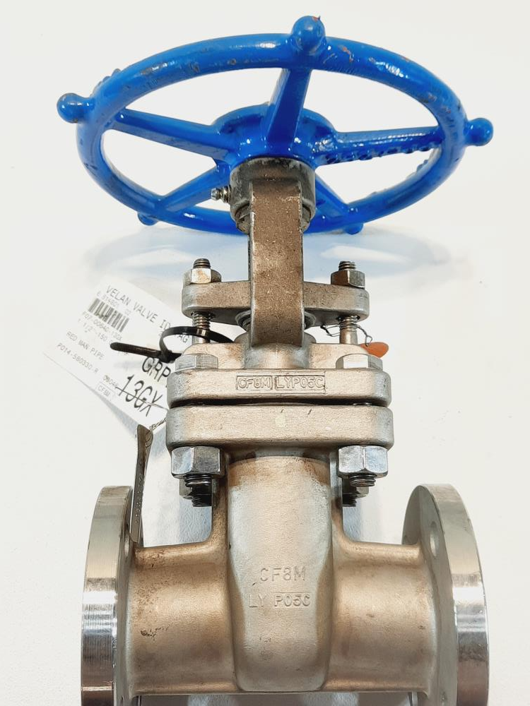 Velan 1-1/2" 150# CF8M Gate Valve Model: B