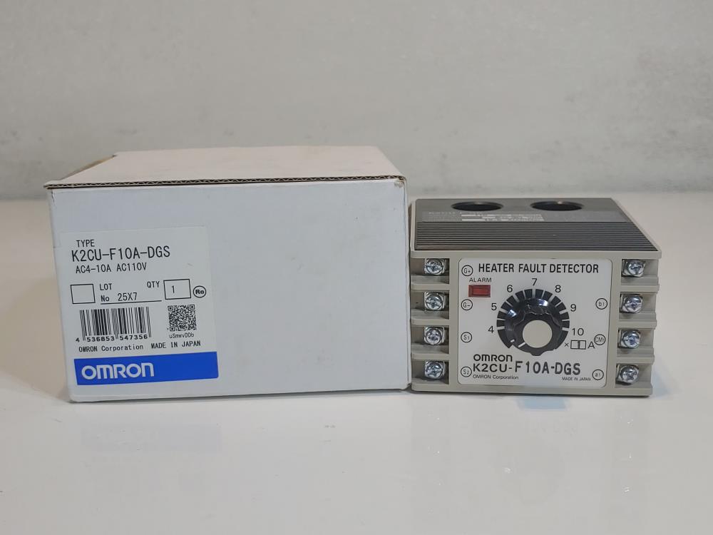 Omron Heater Fault Detector K2CU-F10A-DGS