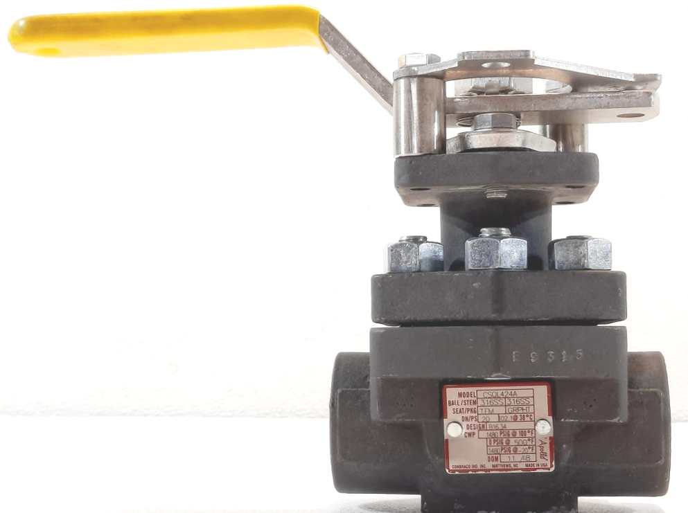 Apollo 3/4" Thread x Socket Top Entry Ball Valve Model#: CSQL424A