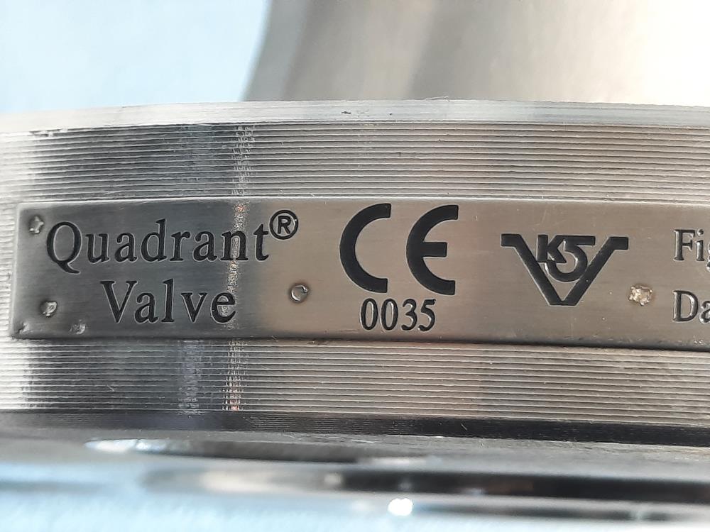 Quadrant 1-1/2" 150# CF8M Stainless Steel Flange Ball Valve