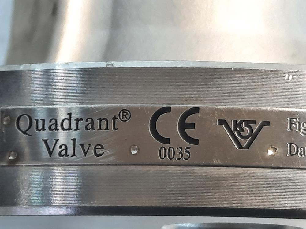 Quadrant 2" 300# CF8M Stainless Steel Flange Ball Valve