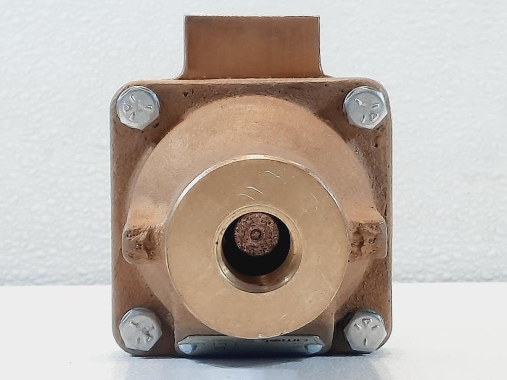 Amot Thermostatic 1/2" 3-Way Bronze Control Valve 1/2CLBT12006