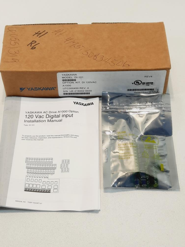 Yaskawa DI-101 A1000 Digital Input Interface Card UTC000450