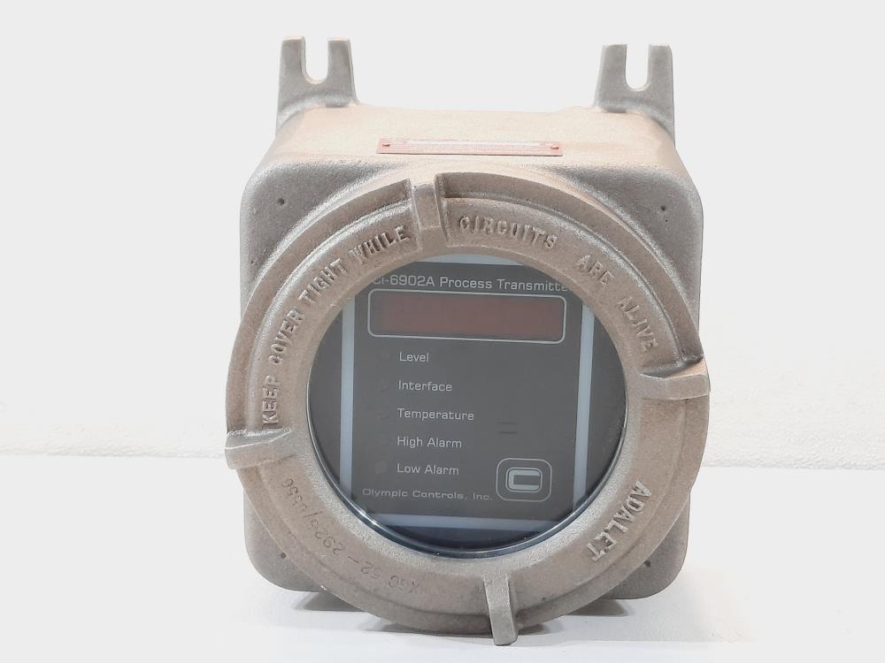 Adalet Explosion Proof Housing w/ OCi-6902A Series Digital Process Indicator 