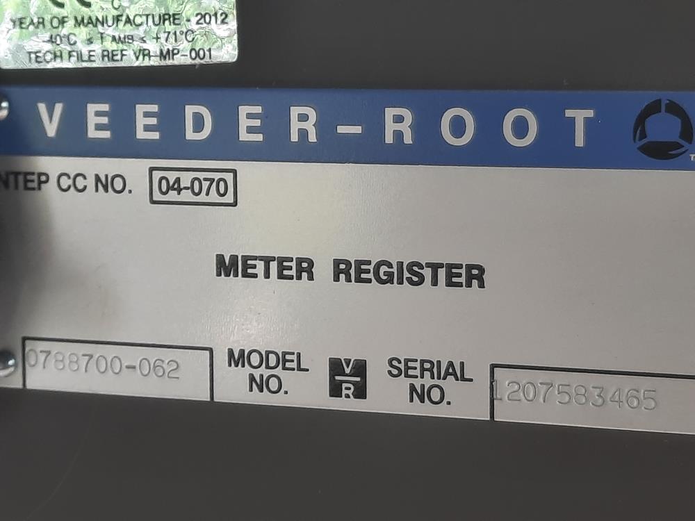 Liquid Controls Positive Displacement Meter M-7-4 W/ Register Meter 0788700-062