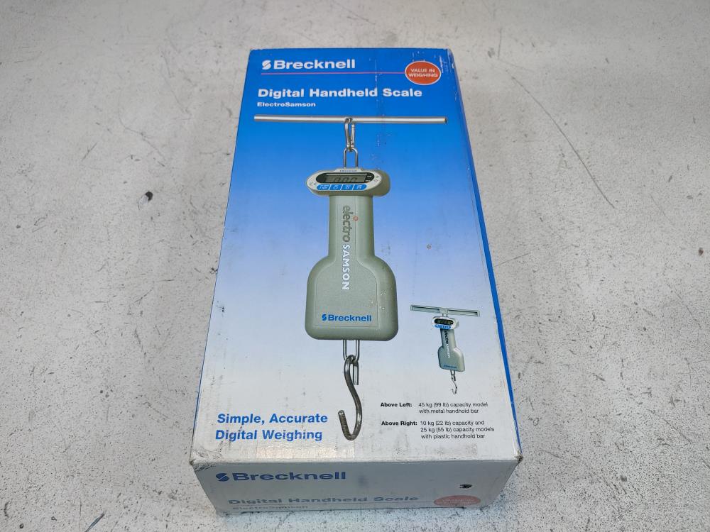Brecknell Electro Samson Digital Handheld Scale w/ Case 99LB (45 KG)