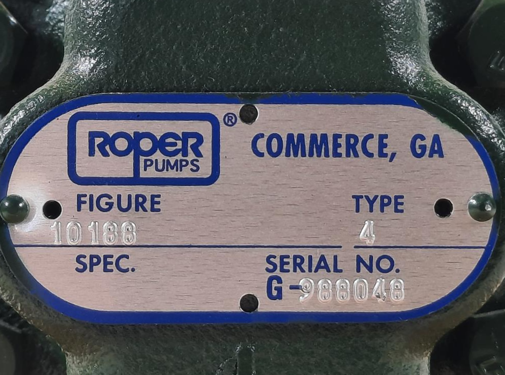 Roper 10188 Pump Type 4 