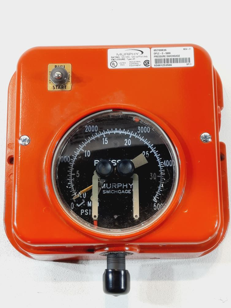 Murphy OPLC-S-5000 4.5" Pressure Swichgage (05700836)