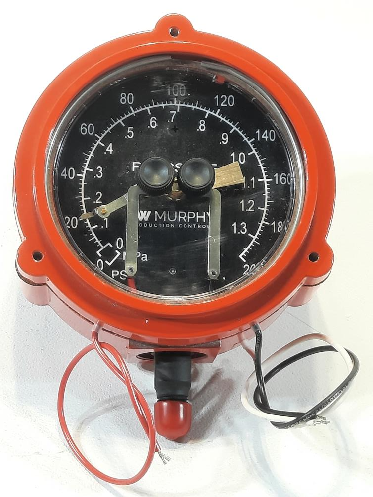 Murphy OPLFC-A-200 Pressure Swichgage (05701038)