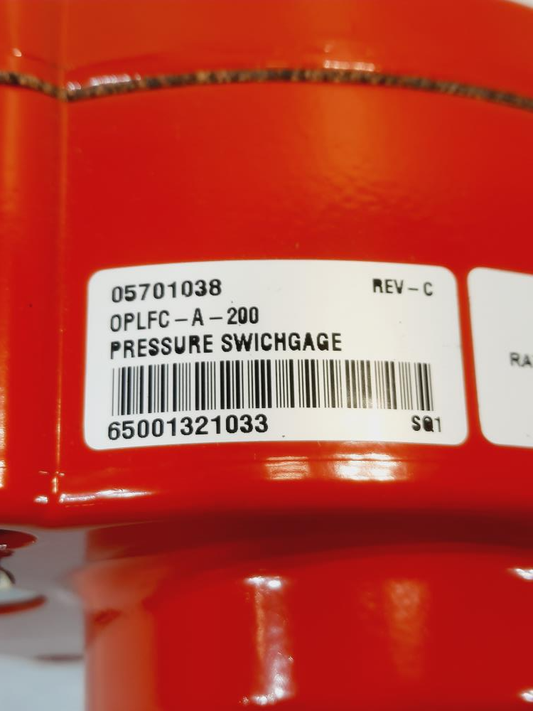 Murphy OPLFC-A-200 Pressure Swichgage (05701038)