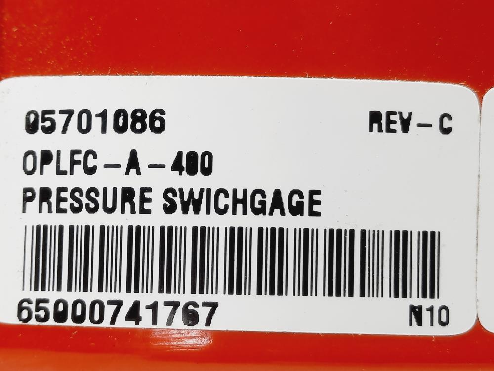 Murphy OPLFC-A-400 Pressure Swichgage (05701086)