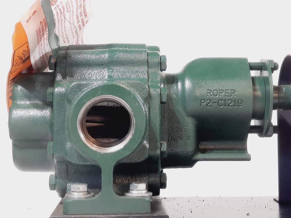 Roper 10188 Gear Pump Skid w/ 5 HP Motor HKS184SR235B