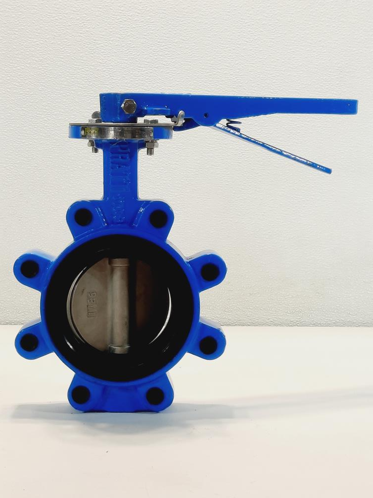 Pratt 4" 125 Lug Butterfly Valve CF8M Disc DI/316