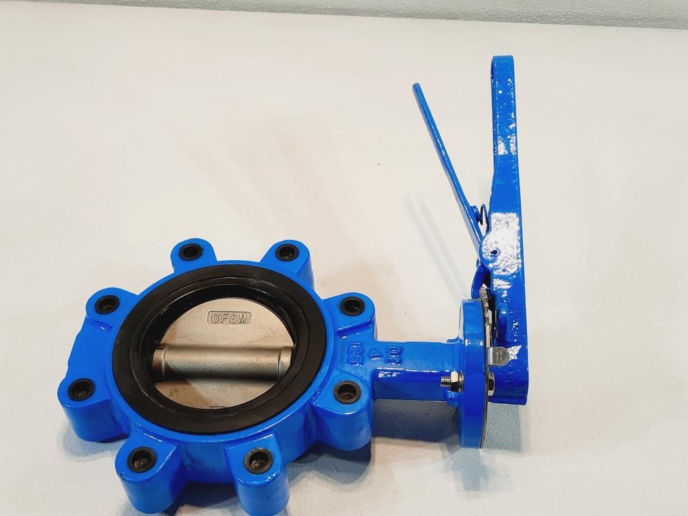 Pratt 4" 125 Lug Butterfly Valve CF8M Disc DI/316