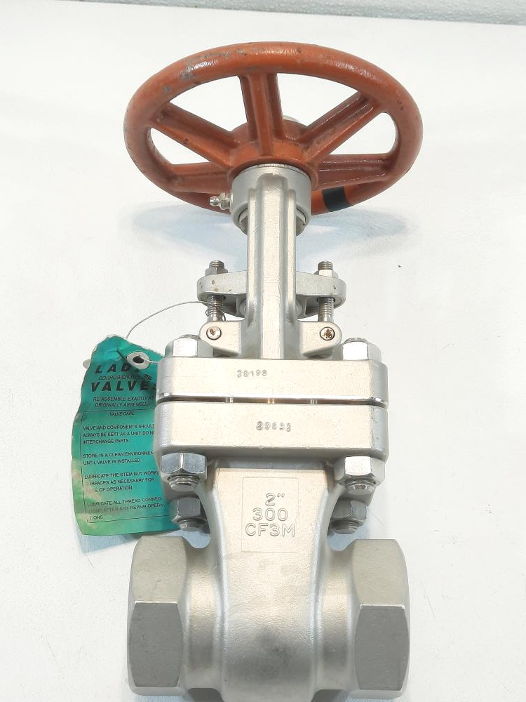 Ladish 2" 300# CF3M Socket-Weld Gate Valve B3641061BG03A200