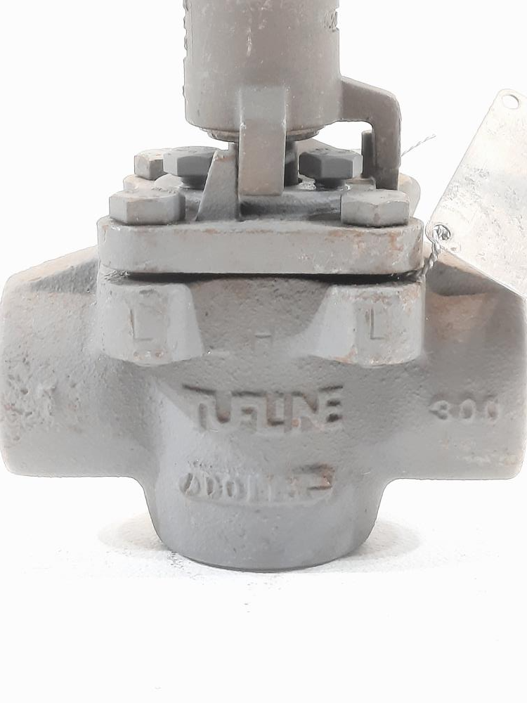 Tufline 1" 300# Plug Valve 0366