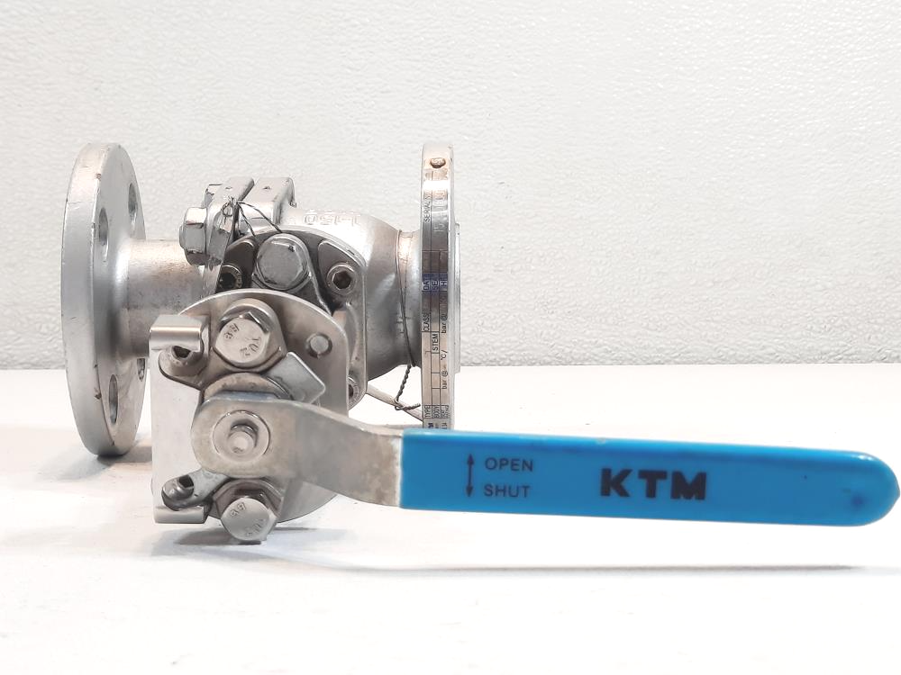 Pentair KTM 1" 150# Flanged Ball Valve