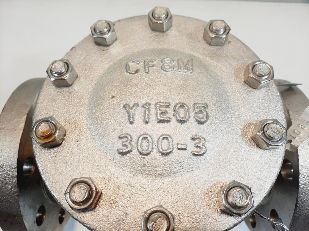 PK 3" 300# CF8M Swing Check Valve FIG# 302RF10SL-GRF