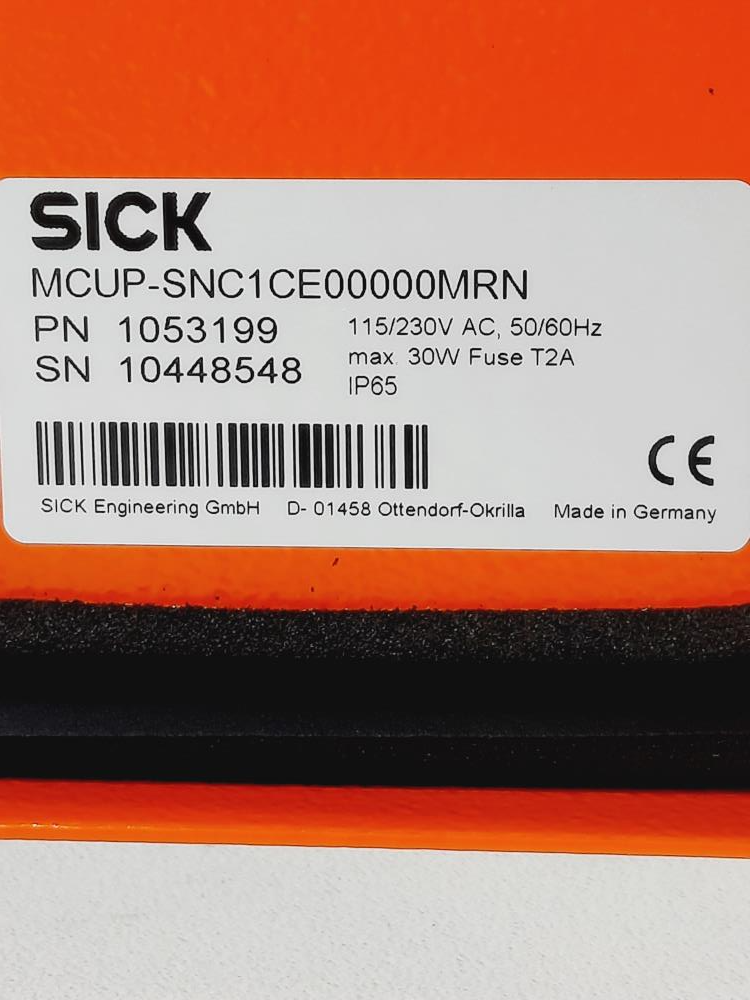 SICK MCUP Control Unit - Part #:1053199