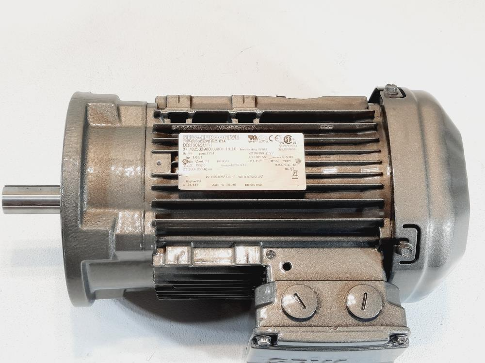 Sew-Eurodrive Motor DRN80M4/FC, 1HP, 1751 RPM 