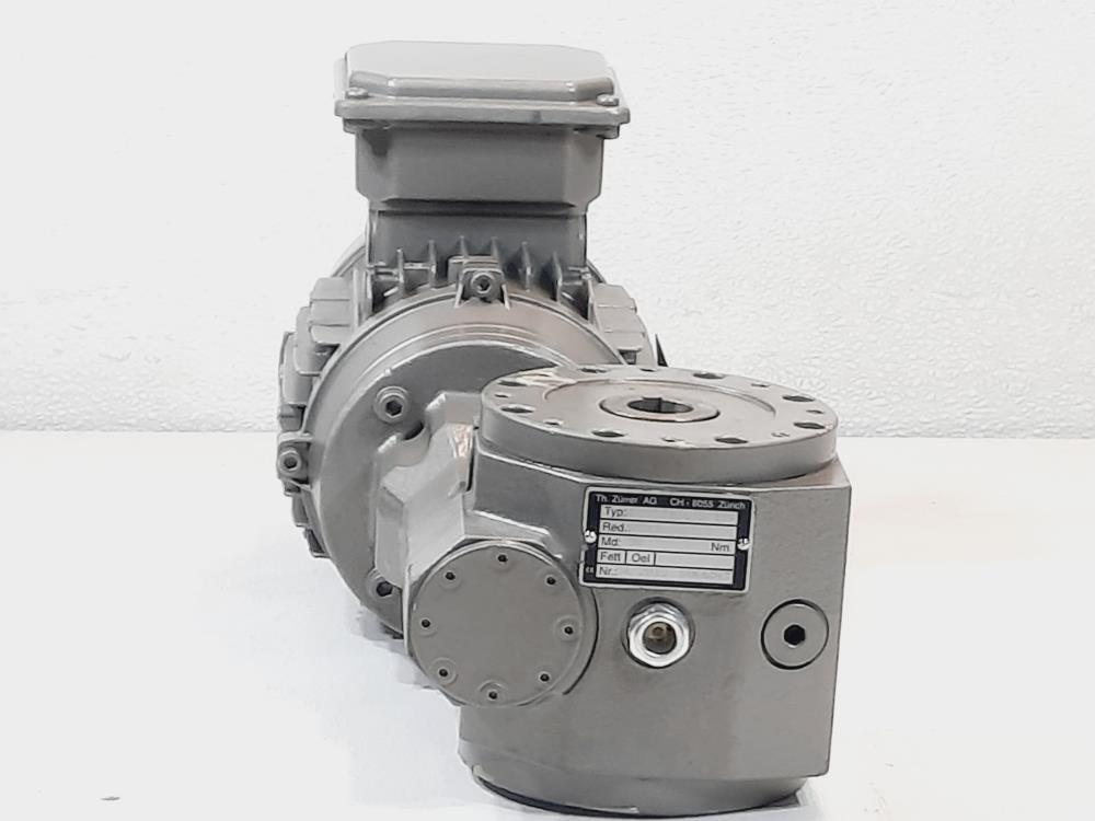 Zurrer AG CH-8055 Zurich Motorized Gear Reducer Model: 80 