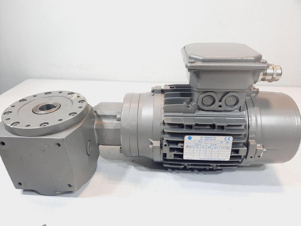 Zurrer AG CH-8055 Zurich Motorized Gear Reducer Model: 80 