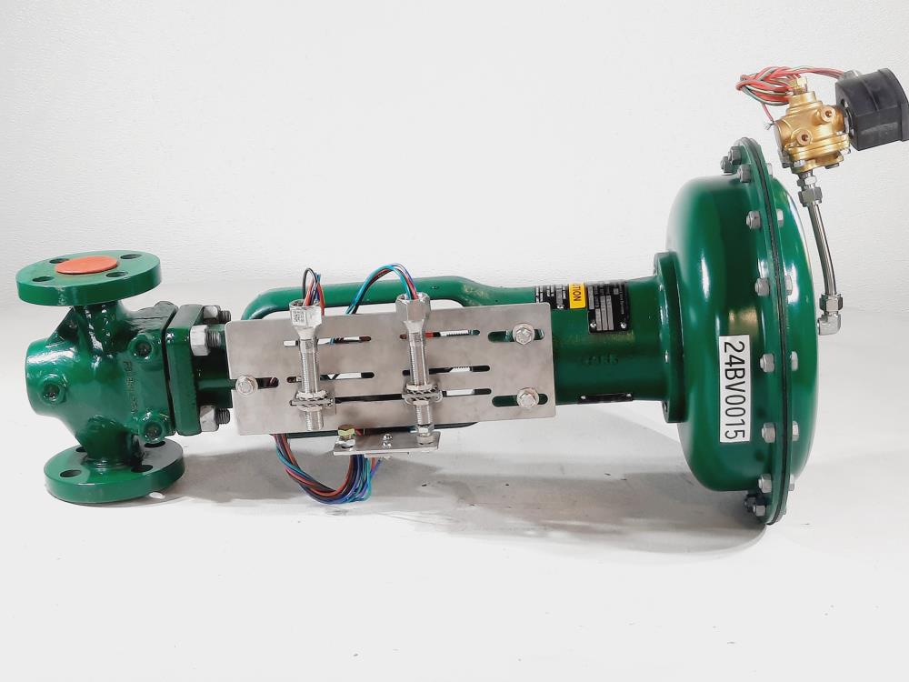 Fisher Controls 1" 300#  Actuated Control Valve Type EZ w/ 657 Actuator