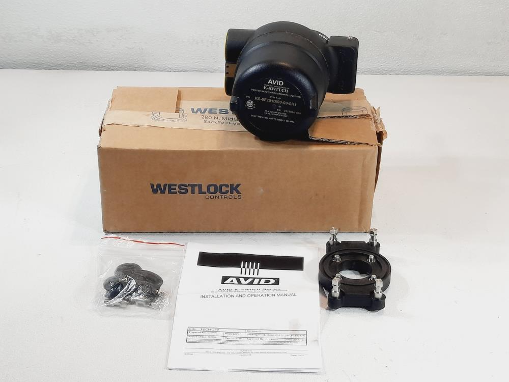 Avid Westlock Controls K-Switch Limit Switch KS-0F201DI00-00-0R1 