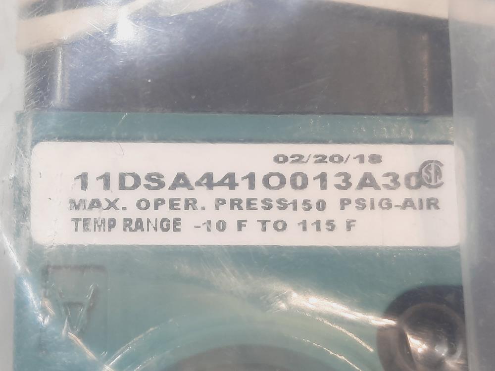 Numatics 11DSA441O013A30 Solenoid Valve