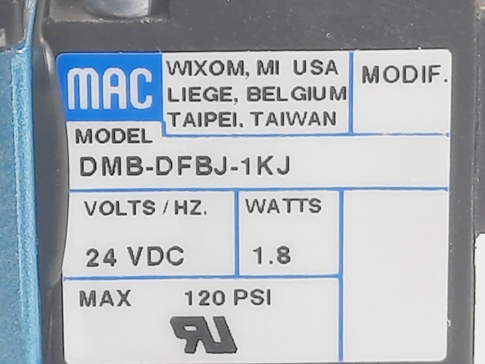 MAC Solenoid Valve  92B-ABA-BJG-DM-DFBJ-1KJ