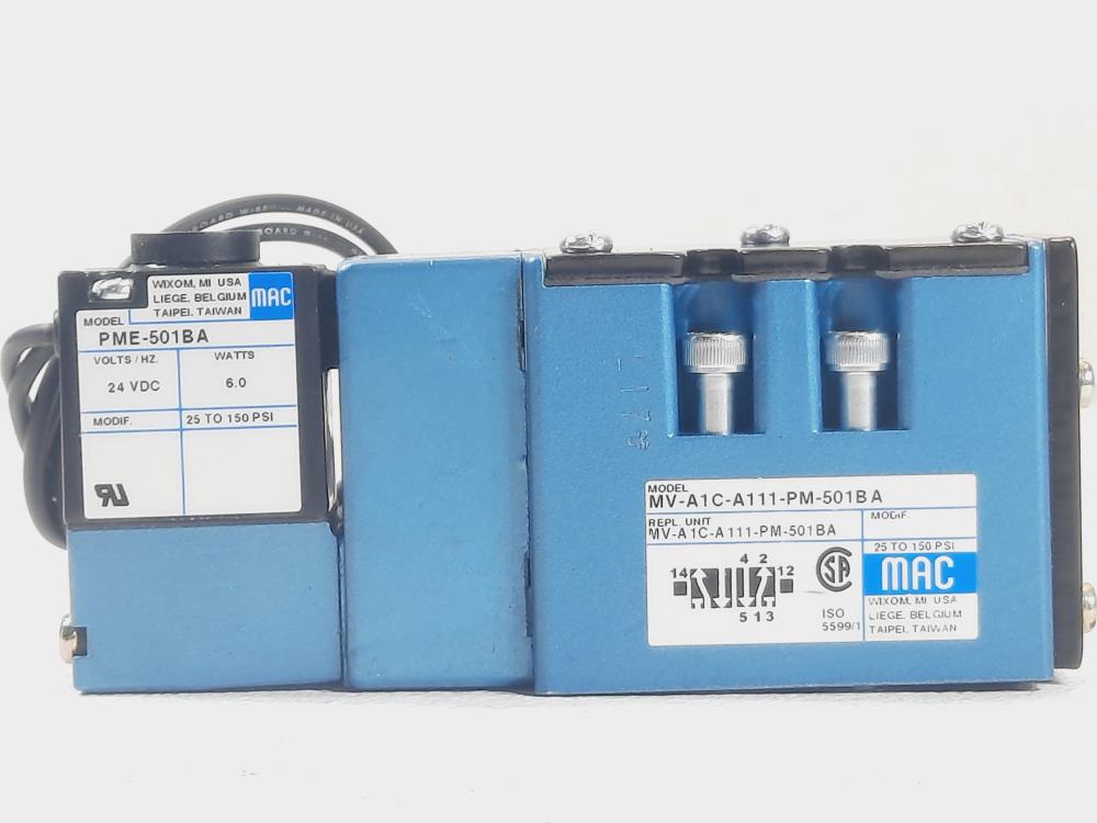 MAC Solenoid Valve MV-A1C-A111-PM-501BA