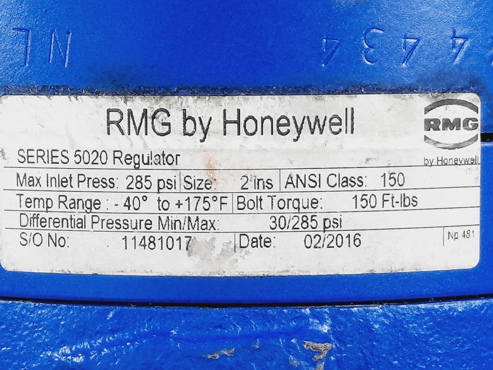 RMG 5020 by Honeywell Gas Pressure Regulator