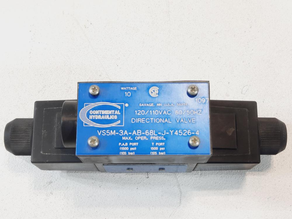 Continental hydraulics VS5M3AAB68LJY45264 Directional Valve