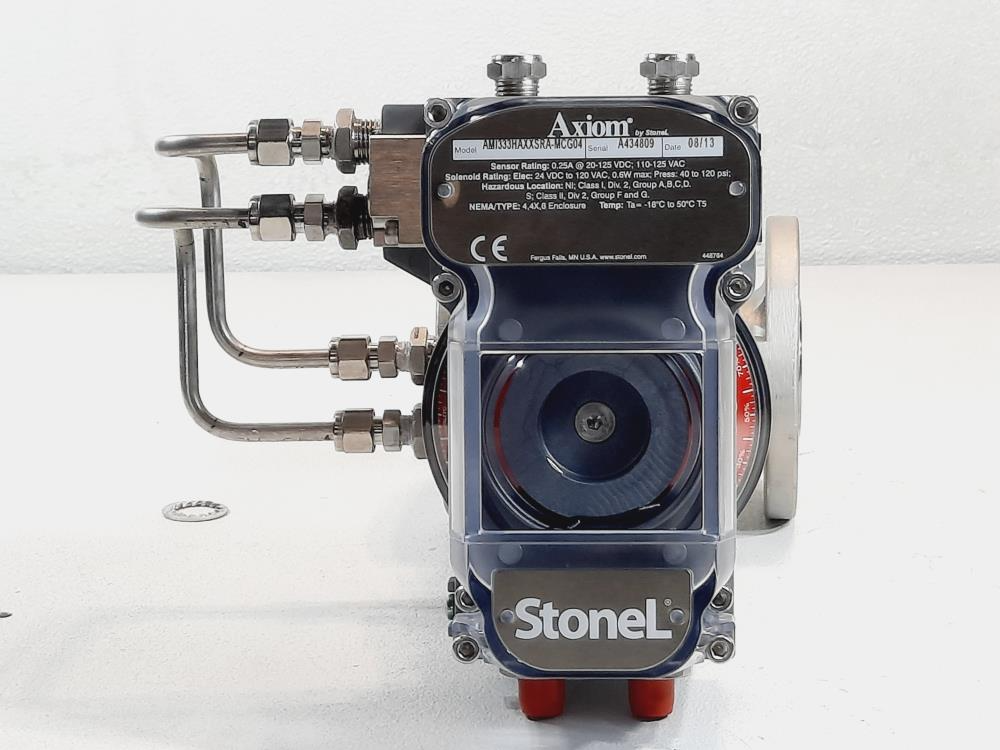 Apollo 1" 150# Flanged Ball Valve w/ Bray Actuator & StoneL Axiom Limit Switch