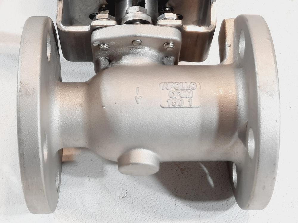 Apollo 1" 150# Flanged Ball Valve w/ Bray Actuator & StoneL Axiom Limit Switch