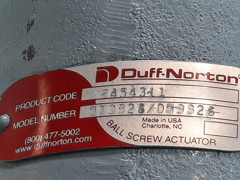 Duff-Norton Screw Jacks- Ball Screw Actuator 9454311